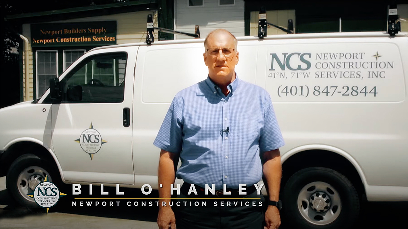 Bill O'Hanley, Newport Construction Services. A third generation family owned business.